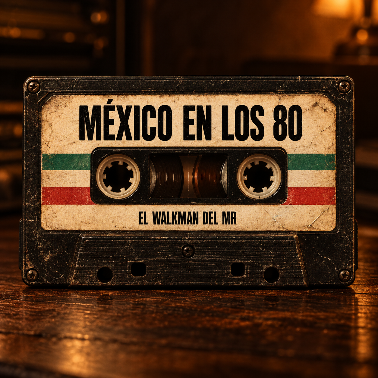 Cassette artwork for Mexico in the 80s: Memories, Songs and an Unforgettable Decade